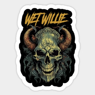 WET WILLIE MERCH VTG Sticker